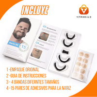 Kit Dilatador Nasal – Respiración Anti-Ronquidos