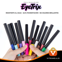 KIT DE DELINEADORES LÍQUIDOS FLUORESCENTES, ESCARCHADOS Y MATE