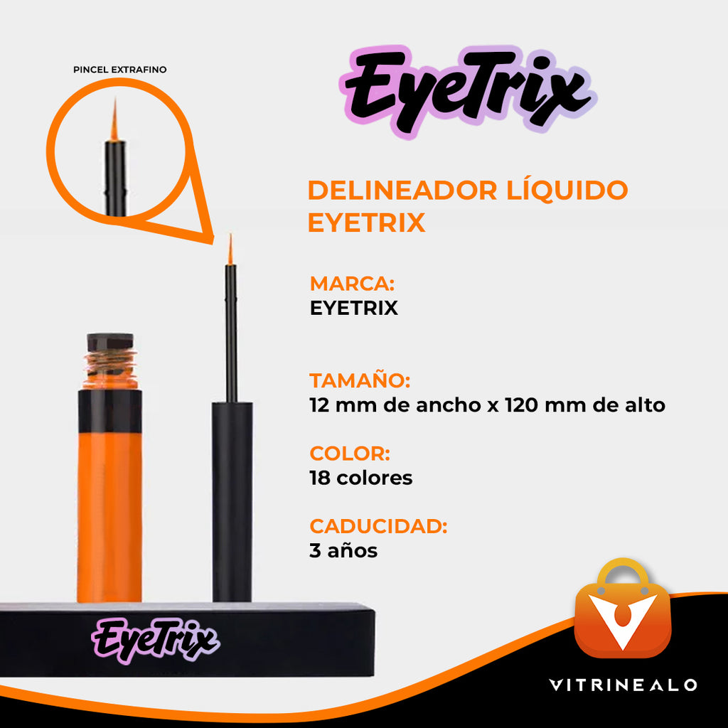KIT DE DELINEADORES LÍQUIDOS FLUORESCENTES, ESCARCHADOS Y MATE