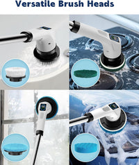 Cepillo Giratorio Multiusos 9 en 1