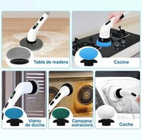 Cepillo Giratorio Multiusos 9 en 1