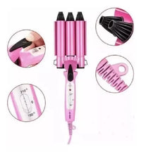 💥Plancha Rizadora 3 BARRILES💥